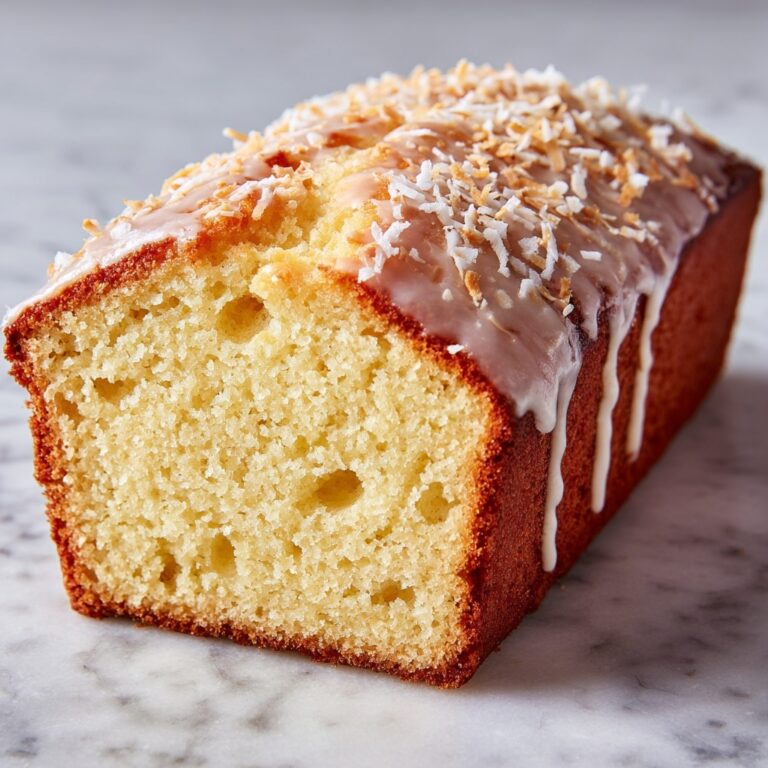 Triple Coconut Pound Cake Recipe