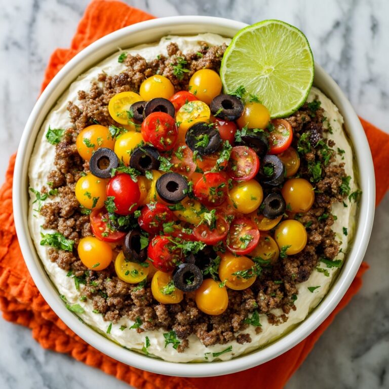 Creamy Ground Turkey Taco Dip Recipe