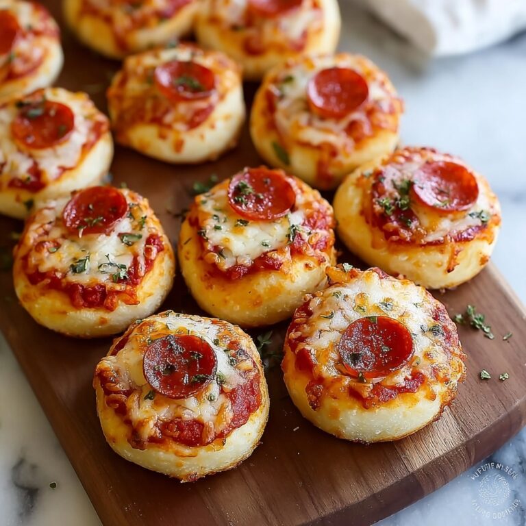 Pizza Roses with Pepperoni Recipe