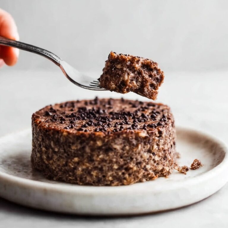 Fudgy Chocolate Baked Oats Recipe