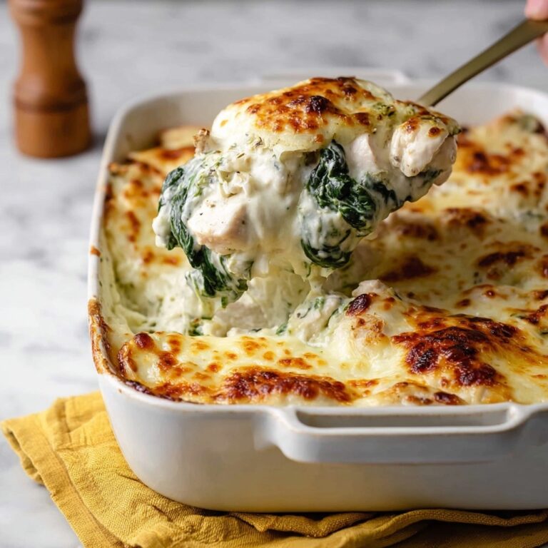 Irresistible Creamy Chicken and Spinach Casserole Recipe