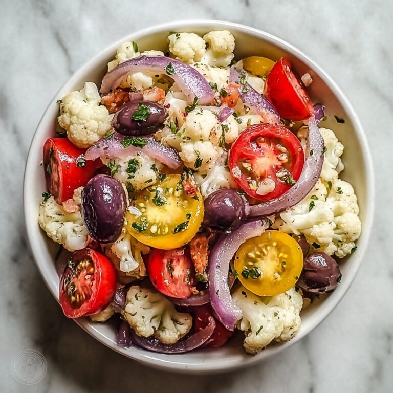 Sicilian Cauliflower Salad Recipe