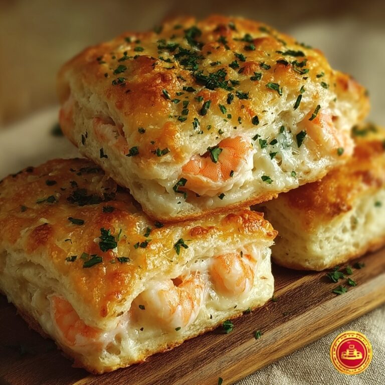 Savory Shrimp Crab Biscuit Melts Recipe