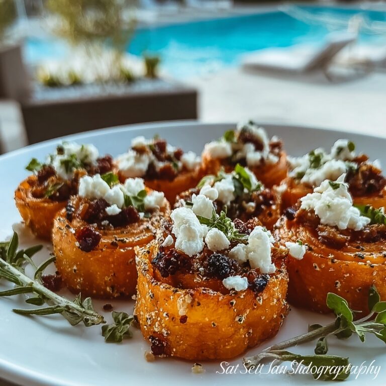 Sweet Potato Roasted with Goat Cheese and Crispy Sage Recipe