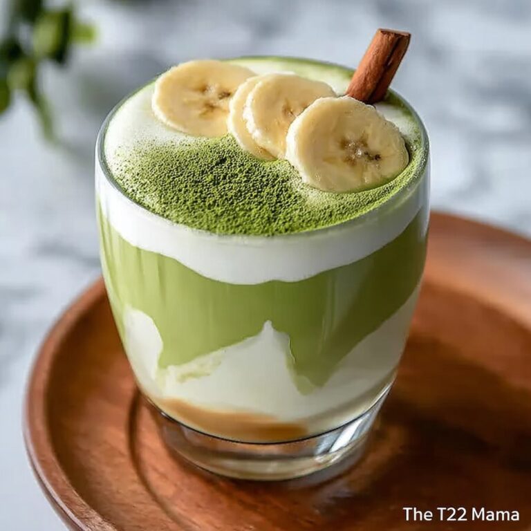Creamy Easy Banana Matcha Latte for a Refreshing Boost Recipe