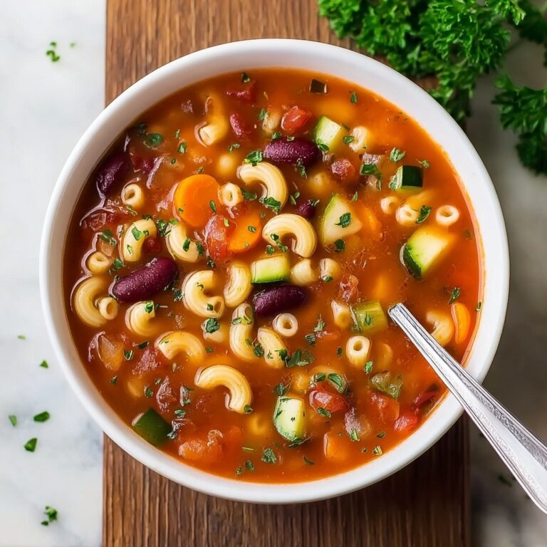 Minestrone Soup (Olive Garden Copycat) Recipe