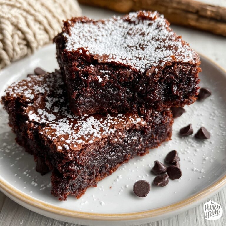 Heart-Shaped Brownies Recipe