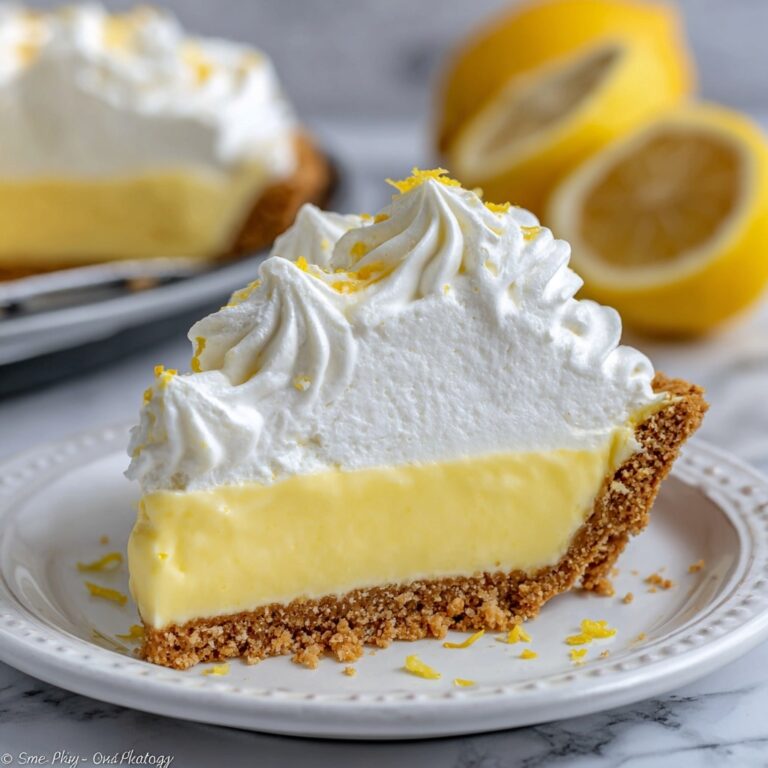 Best Lemon Meringue Pie Recipe – Tangy & Creamy Filling Recipe