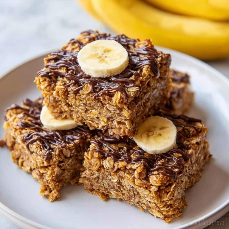 Banana Oatmeal Bars Recipe