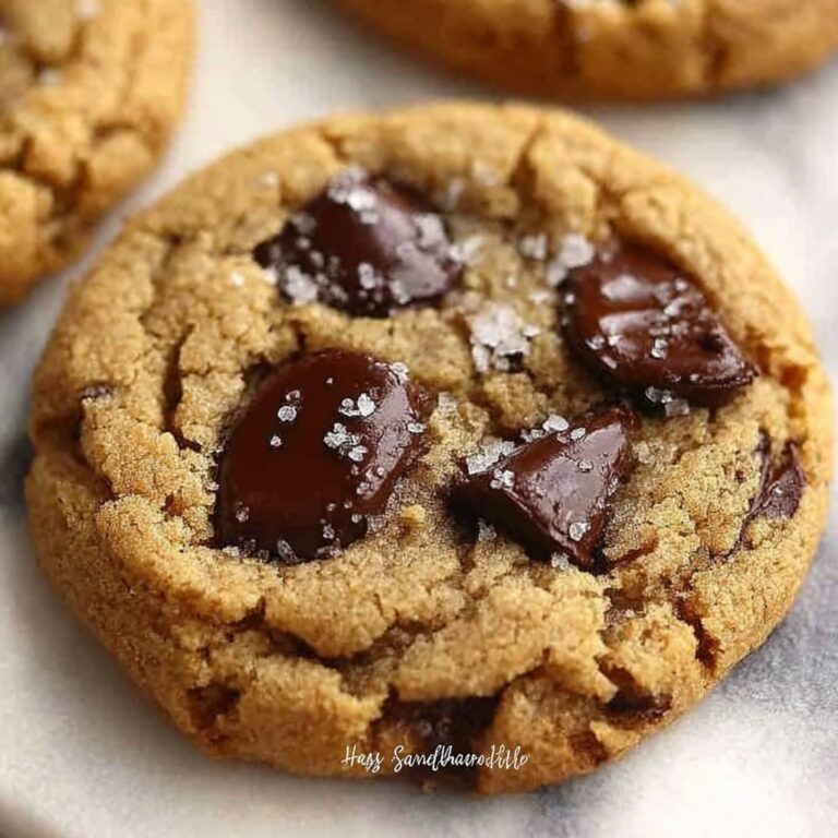 Brown Butter Sourdough Discard Chocolate Chip Cookies Recipe