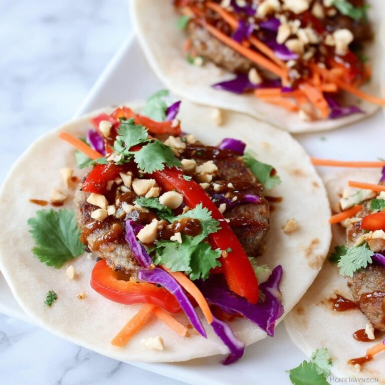 Chicken Pad Thai Tacos Recipe