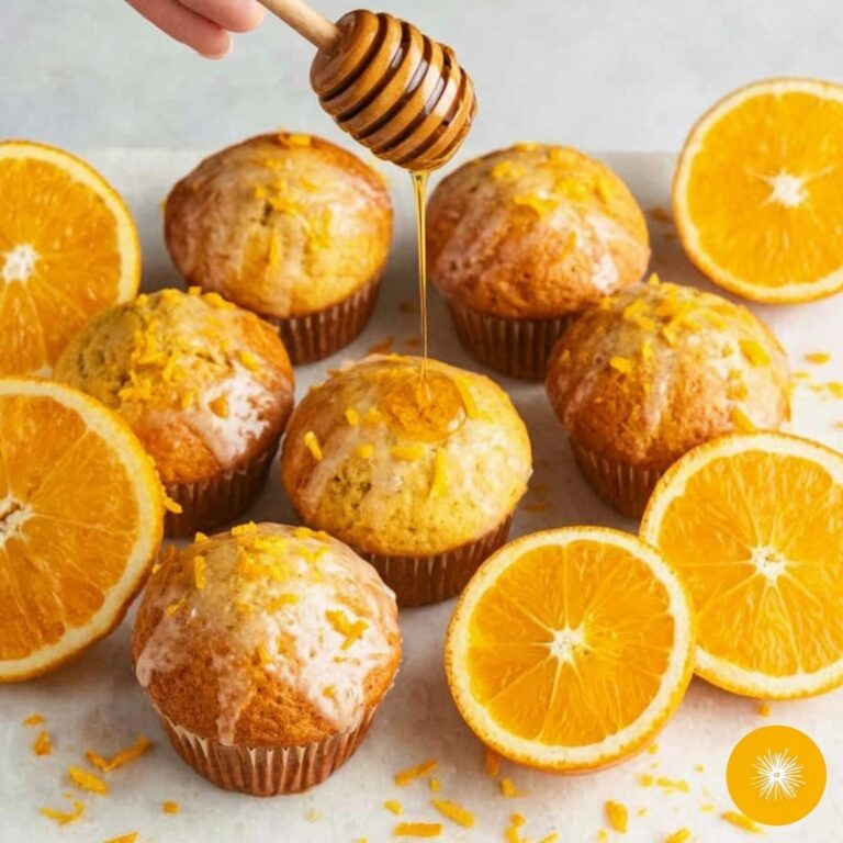 Orange Muffins with Orange Glaze Recipe