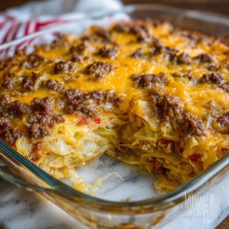 Southern Style Cabbage Beef Bake Recipe