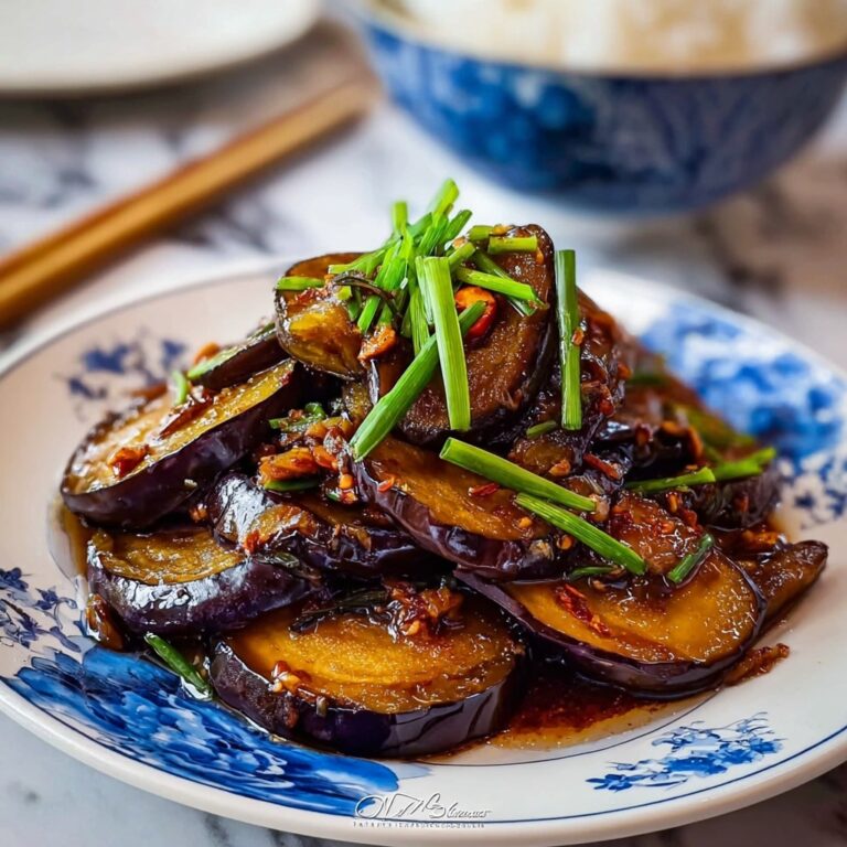 Chinese Eggplant with Garlic Sauce Recipe