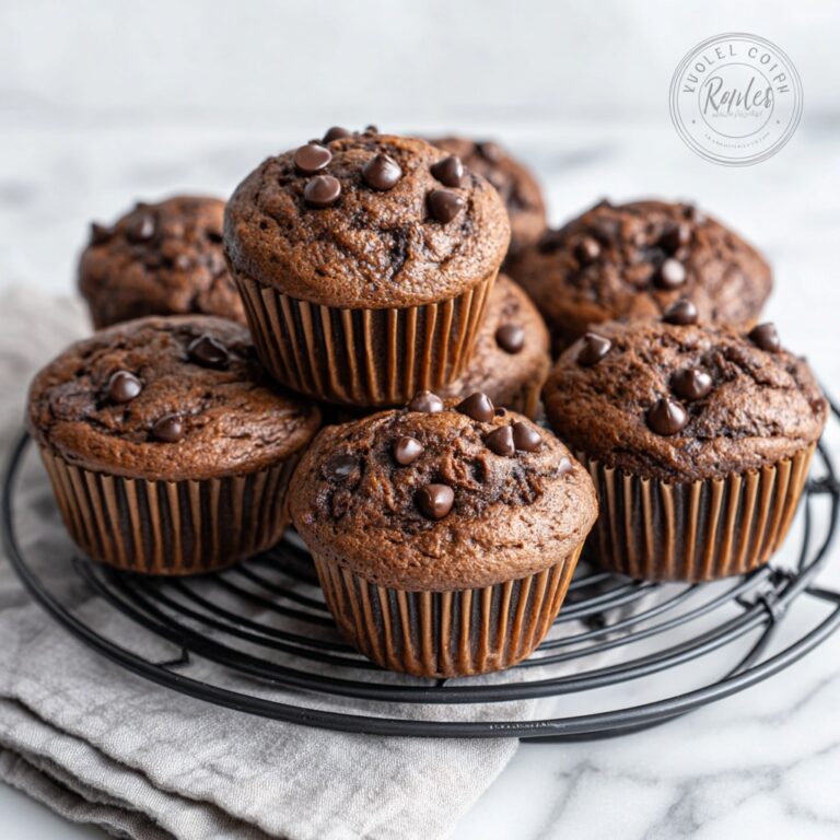 Double Chocolate Chip Muffins Recipe