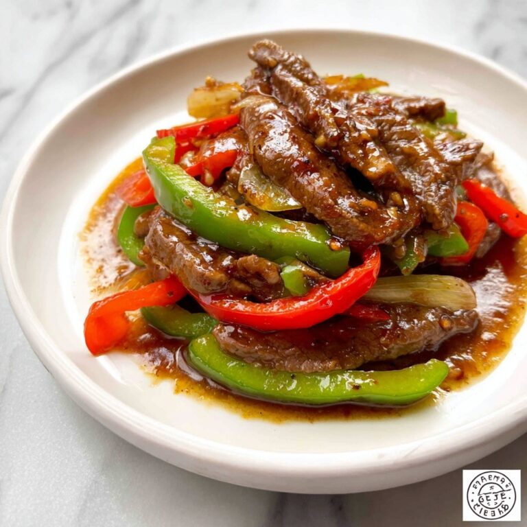 Easy Pepper Steak Recipe