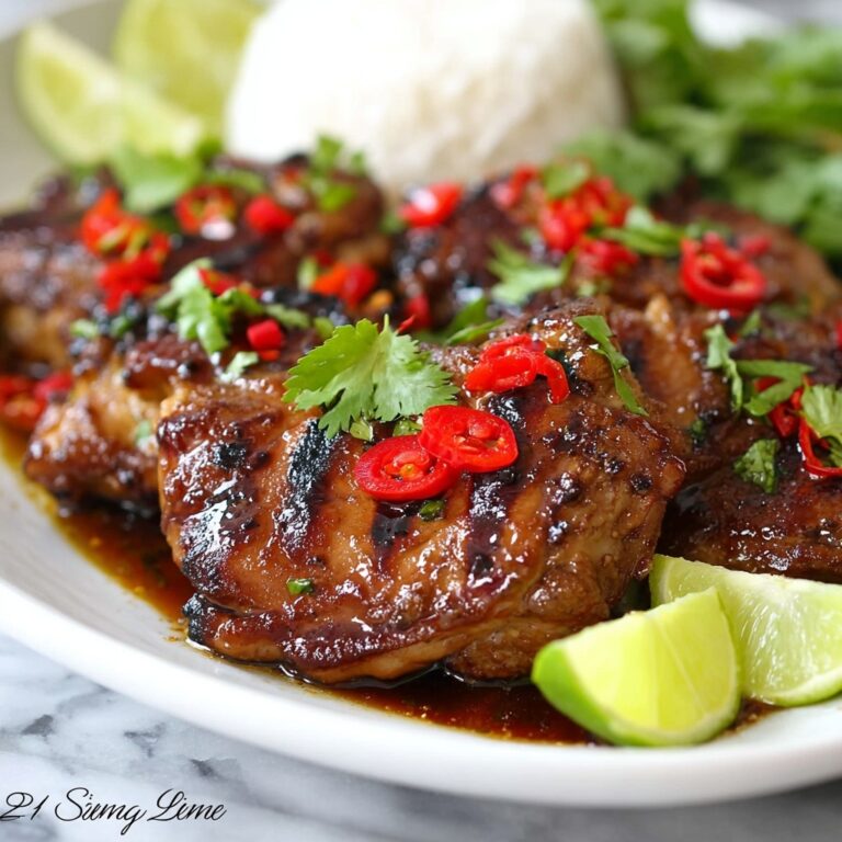 Thai Grilled Chicken (Gai Yang) Recipe
