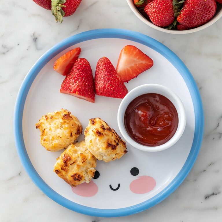 8 Minute Airfryer Cauliflower and Cheese Tots for Baby-Led Weaning Recipe