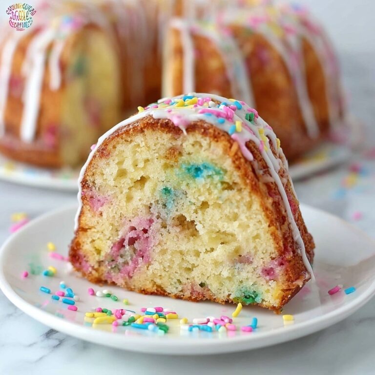 Funfetti Bundt Cake Recipe