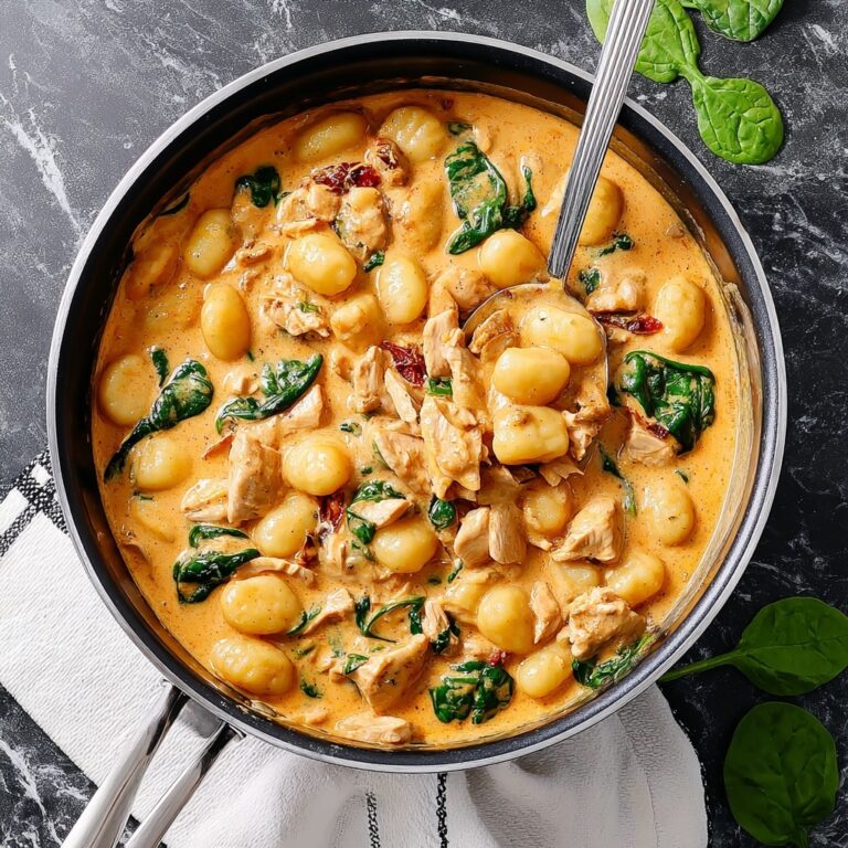 Creamy Chicken and Gnocchi Skillet Recipe