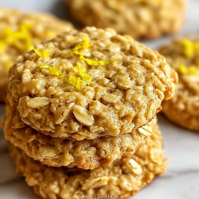 Lemon Oatmeal No-Bake Cookies Recipe