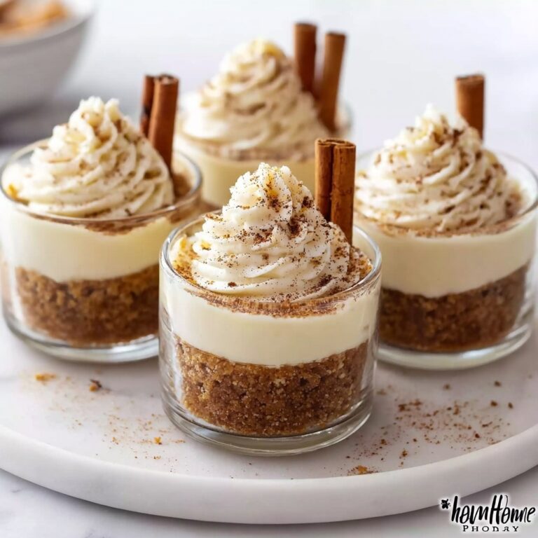 Eggnog Mousse Cups Recipe