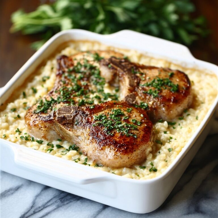 Pork Chops and Rice Casserole Recipe