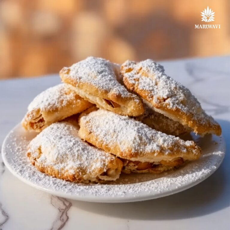 Almond Crescent Cookies Recipe