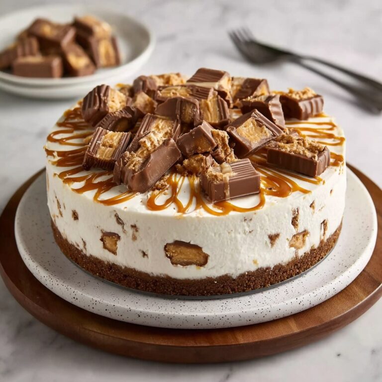 No-Bake Kinder Bueno Cheesecake Recipe