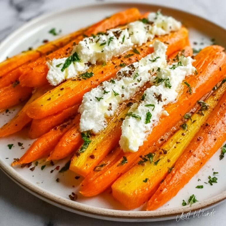 Roasted Carrots with Whipped Ricotta and Honey Recipe