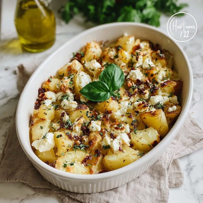 Baked Feta Potatoes Recipe