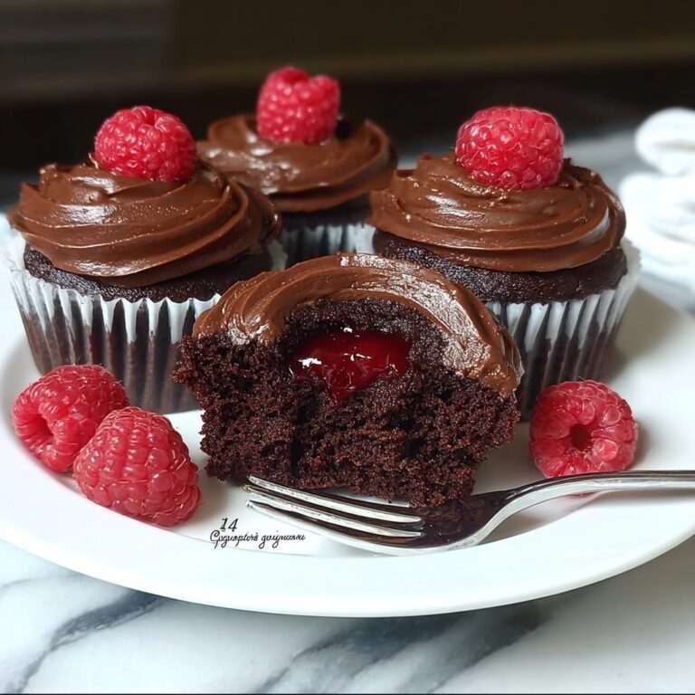 Chocolate Raspberry Cupcakes Recipe