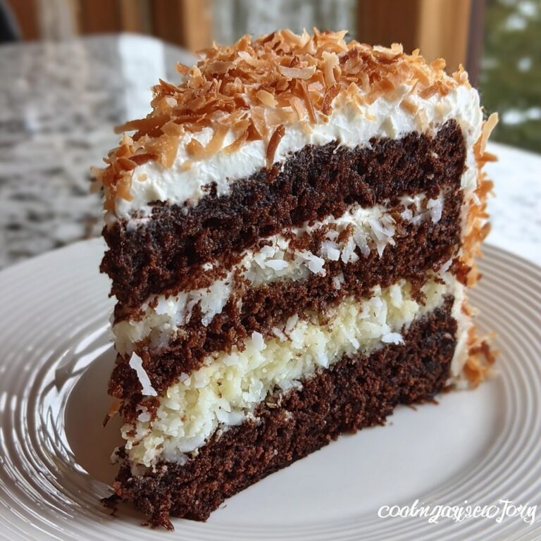 Almond Joy Christmas Cake Recipe