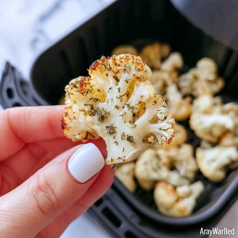 Crispy Air Fryer Cauliflower That’ll Change Your Snacking Game Recipe