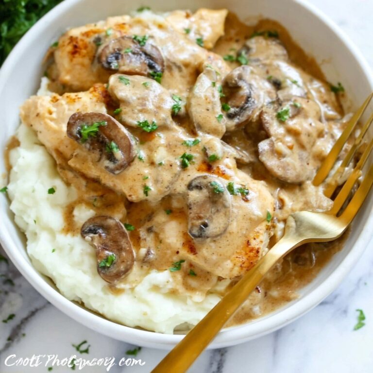 Creamy Chicken Stroganoff Recipe