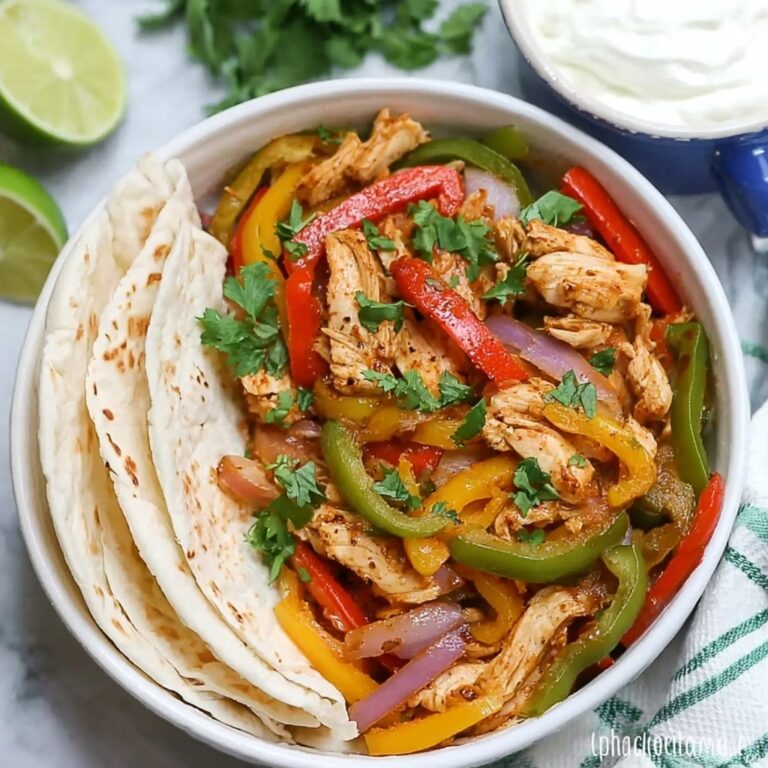 Air Fryer Chicken Fajitas Recipe