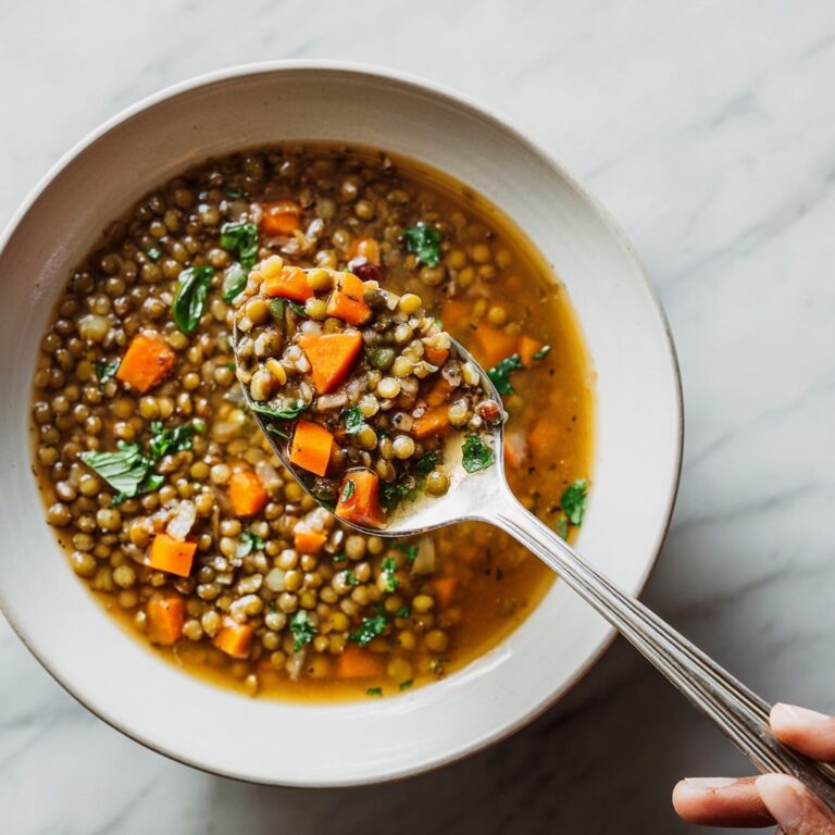 Italian Lentil Soup (Zuppa di Lenticchie) Recipe