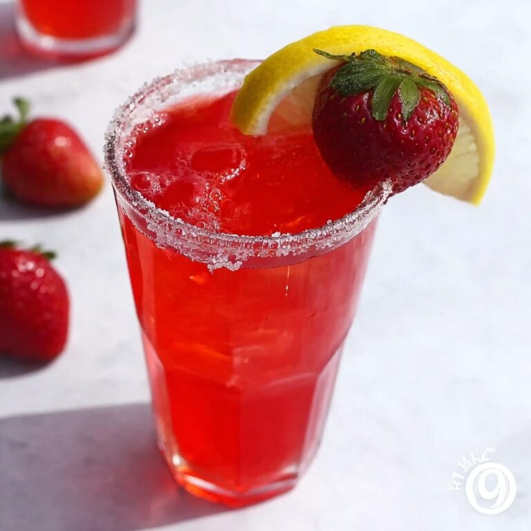 Hibiscus Tea Strawberry Refreshment for Vibrant Summer Sips Recipe