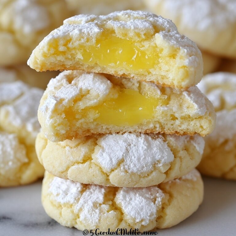 Stuffed Lemon Cookies Recipe