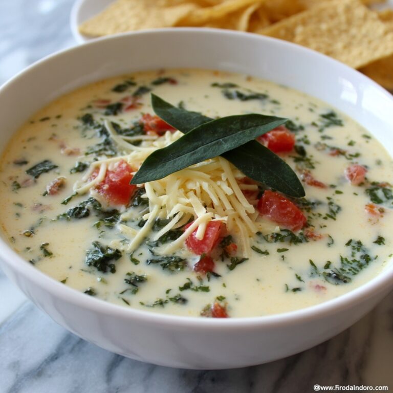 Spinach Queso Dip Recipe