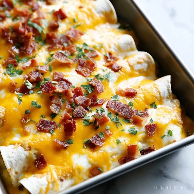 Breakfast Enchiladas with Sausage, Potatoes, and Cheddar Recipe