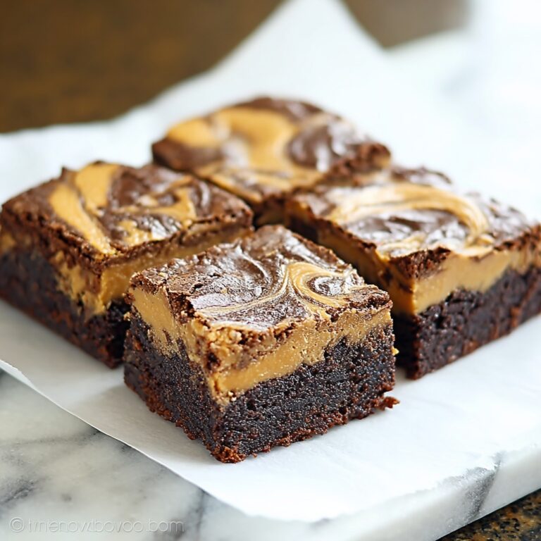 Peanut Butter Brownies Recipe