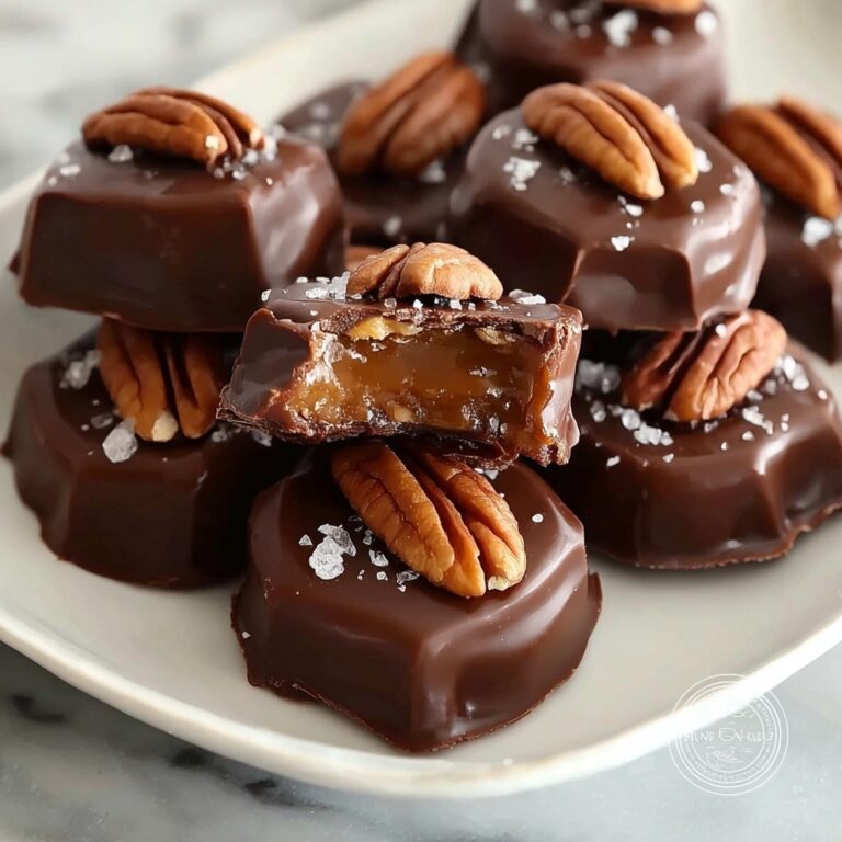 Homemade Chocolate Turtles Recipe