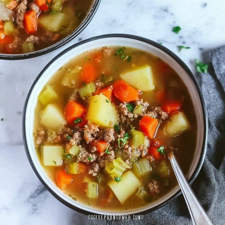 Grandma’s Homemade Vegetable Soup – A Cozy, Flavorful Classic Recipe