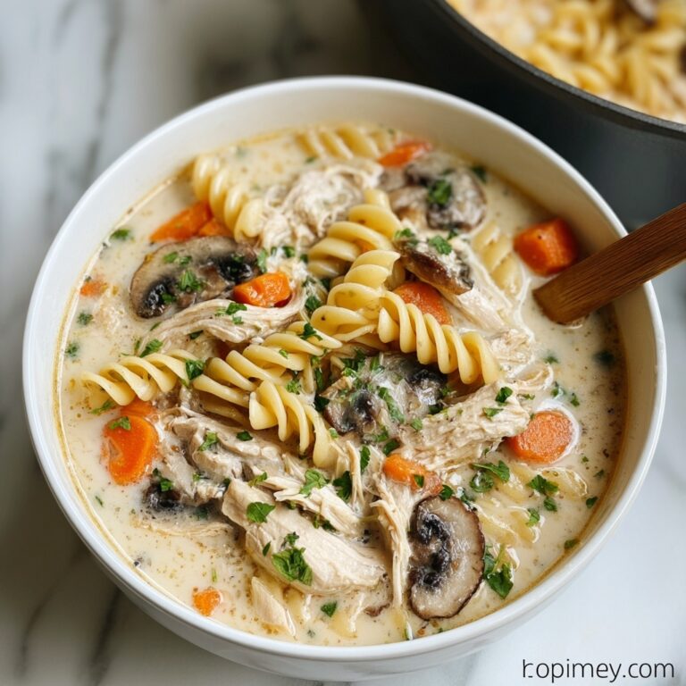 Chicken Tetrazzini Soup Recipe