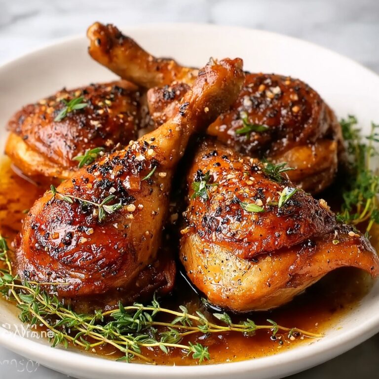 Roasted Quail with Duck Fat and Herbs Recipe
