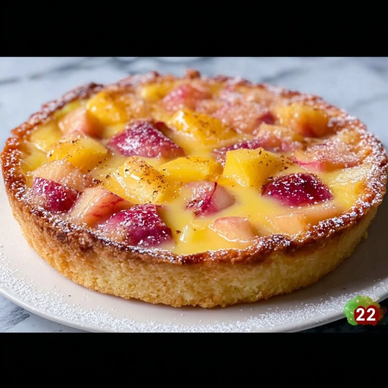 Irresistible Rhubarb Custard Kuchen : Creamy Tart Bake Recipe