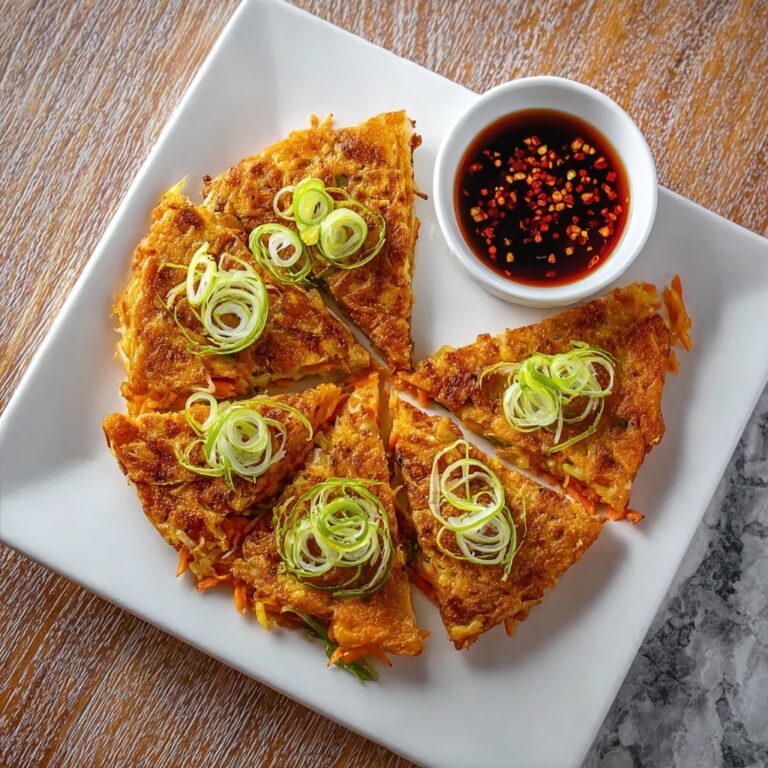 Korean Kimchi Pancake Wraps Recipe