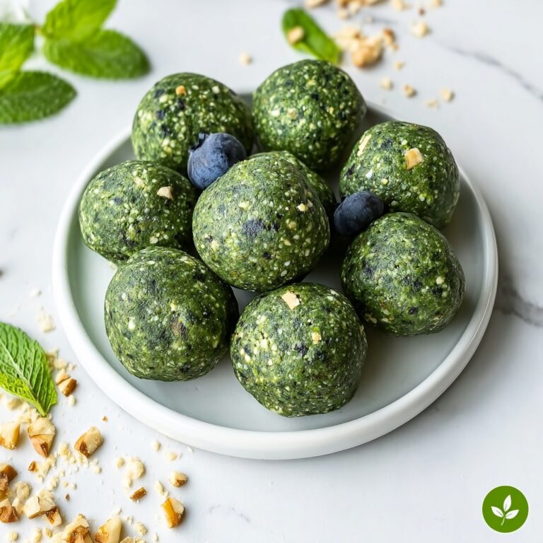Vegan Spirulina Protein Power Bites Recipe