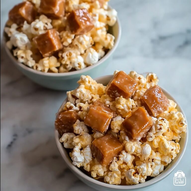 Caramel Cheese Popcorn Mix Recipe
